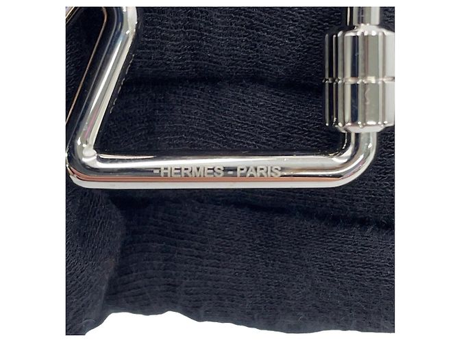 Hermès Hermes Pferde-Schlüsselanhänger Silber - Ansicht 8