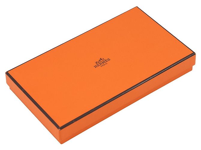Hermès Hermes Azap Long Wallet aus Swift-Leder in Blue Brume Blau - Ansicht 15
