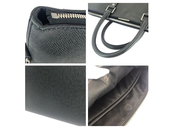 Borsa da lavoro Louis Vuitton Taiga Anton in pelle nera
Valigetta Nero - vista 6