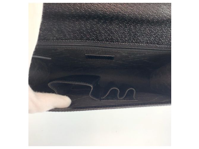 Pochette en cuir noir pour homme Salvatore Ferragamo - vue 6