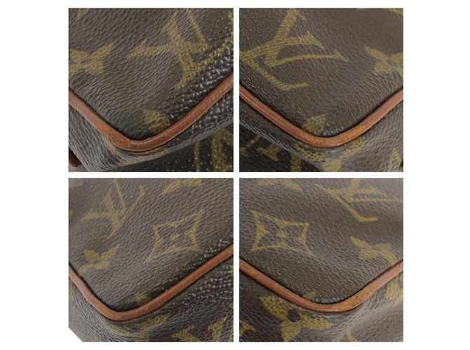 Borsa a Spalla Louis Vuitton Monogram Mini Amazon Marrone Monogramma - vista 3