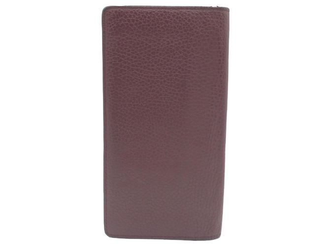 Portafoglio lungo Louis Vuitton Taurillon Brazza Marrone - vista 2
