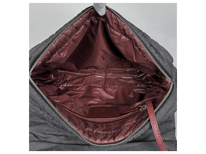 Borsa a tracolla Chanel Coco Cocoon Grigio antracite - vista 9