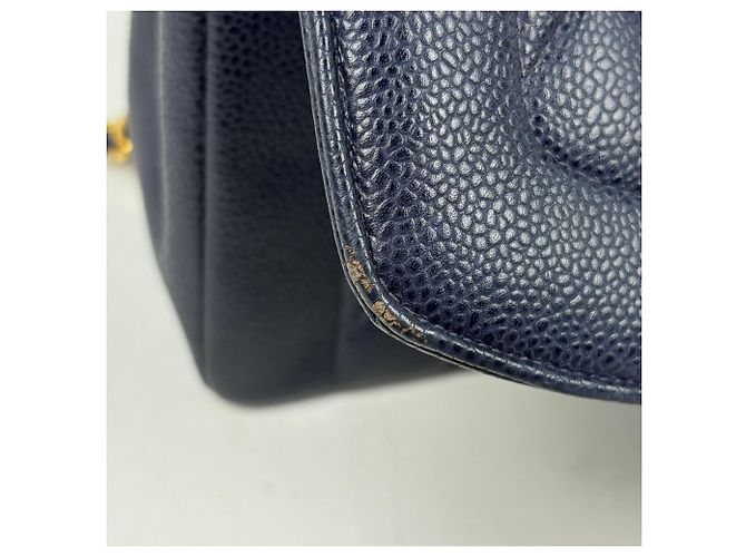 Borsa a Spalla Chanel Diana Matelassé Blu navy - vista 5