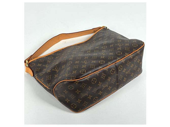 Borsa a Spalla Louis Vuitton Delightful PM Marrone - vista 2