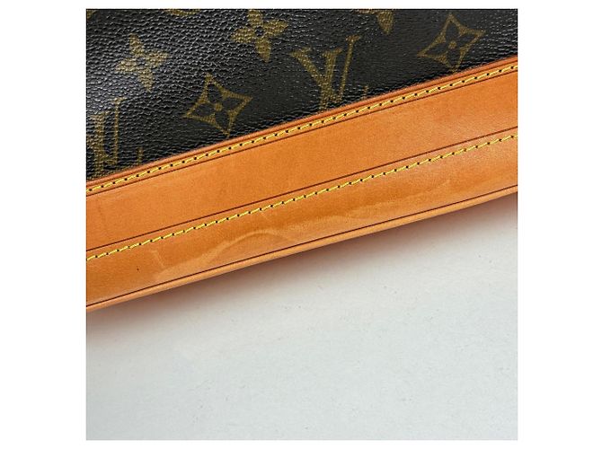 Borsa a tracolla Louis Vuitton Noe Marrone - vista 4