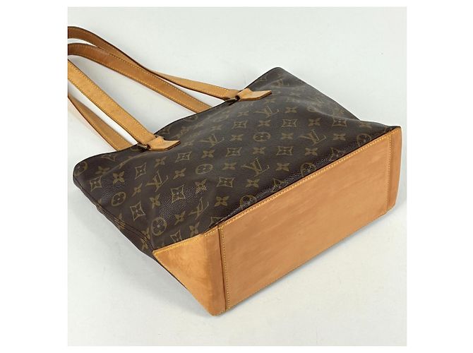 Borsa Tote Cabas Piano Louis Vuitton Marrone - vista 2