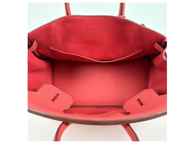 Hermès Borsa Hermes Birkin 30 in Bougainvillier - vista 12
