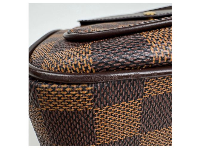 Borsa a Spalla Louis Vuitton Aubagne Marrone - vista 3