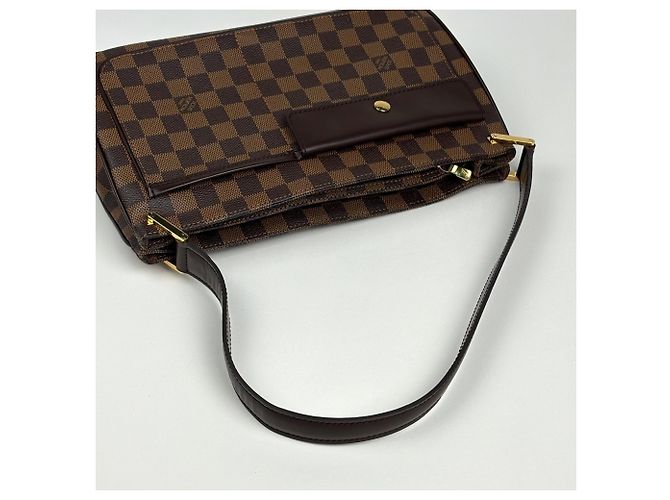Borsa a Spalla Louis Vuitton Aubagne Marrone - vista 6