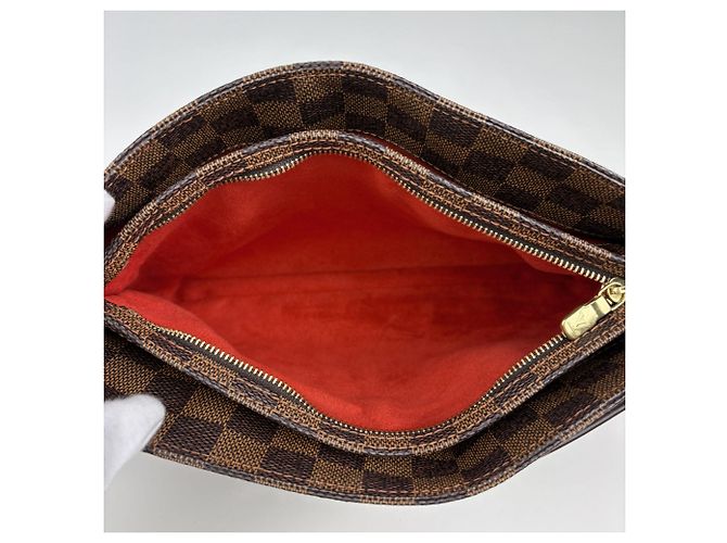 Borsa a Spalla Louis Vuitton Aubagne Marrone - vista 7