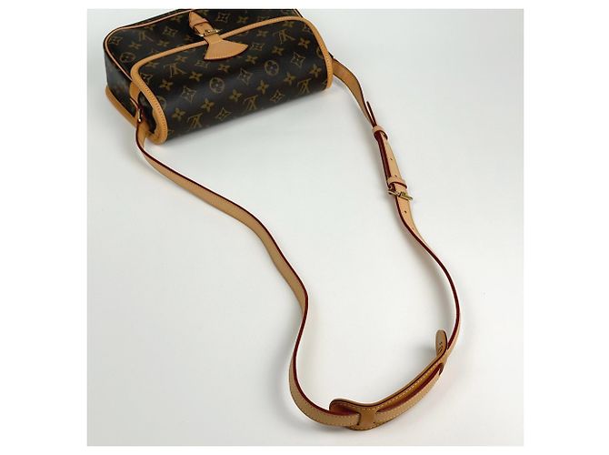 Borsa a Spalla Louis Vuitton Sologne Marrone - vista 8