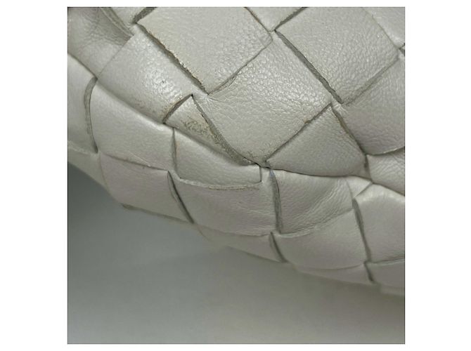 Borsa a mano bianca Bottega Veneta Bianco - vista 3