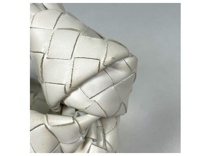 Borsa a mano bianca Bottega Veneta Bianco - vista 4