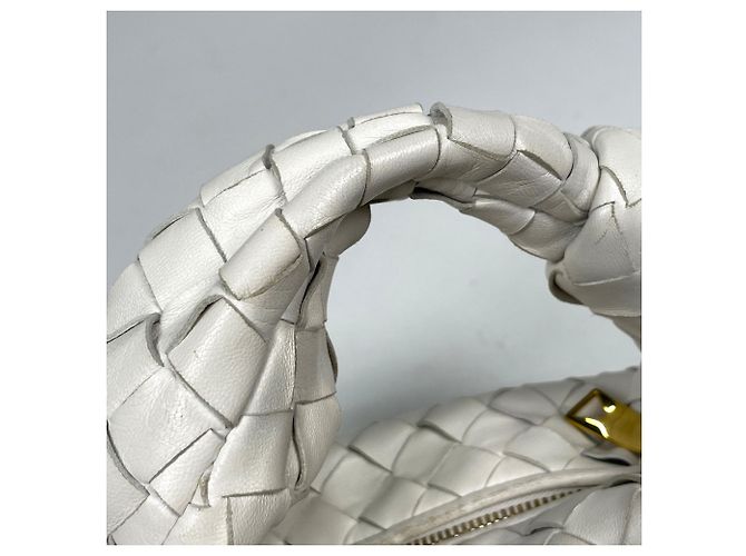 Borsa a mano bianca Bottega Veneta Bianco - vista 5
