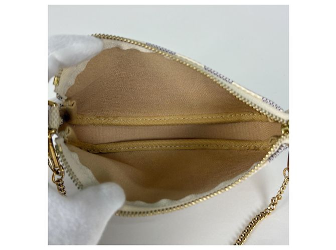 Louis Vuitton Mini Pochette Accessoires Bianco - vista 6