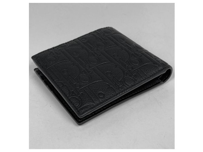 Portafoglio bifold nero Christian Dior - vista 2