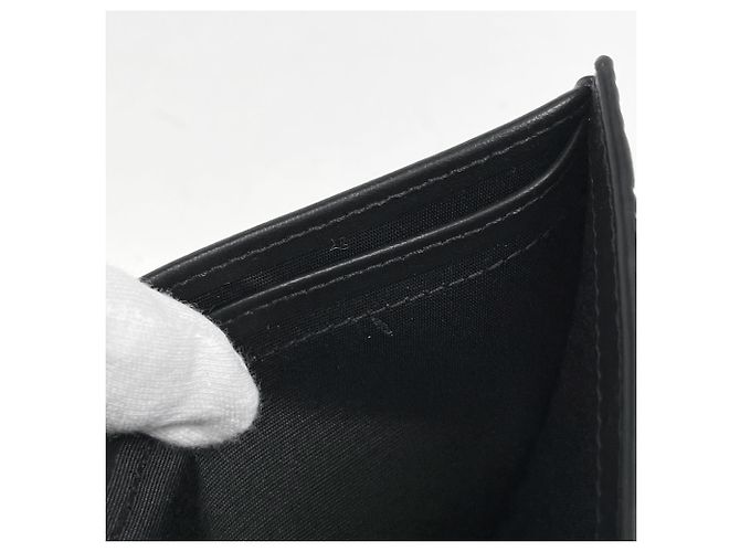 Portafoglio bifold nero Christian Dior - vista 5