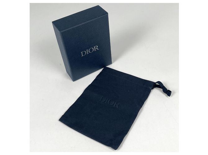 Portafoglio bifold nero Christian Dior - vista 8