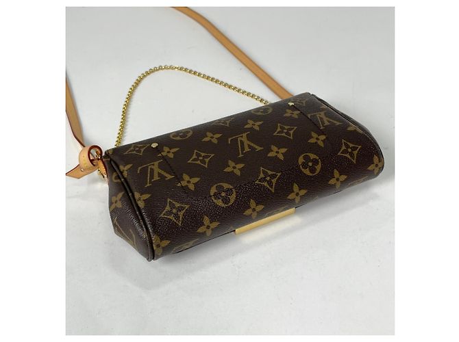 Borsa a tracolla Louis Vuitton Favorite PM Marrone - view 2