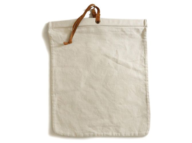 Hermès Pochette Hermes Aline de Toile H Crudo - vista 2
