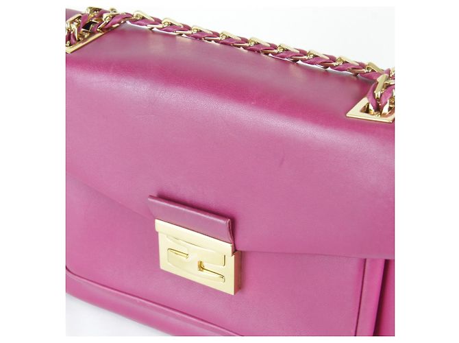 Borsa a tracolla Fendi rosa - vista 12