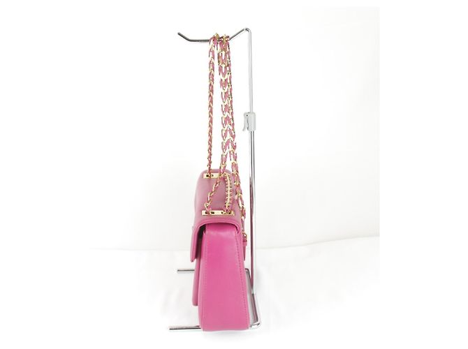 Borsa a tracolla Fendi rosa - vista 3
