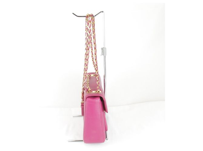 Borsa a tracolla Fendi rosa - vista 4