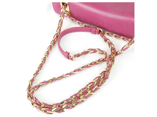 Borsa a tracolla Fendi rosa - vista 8