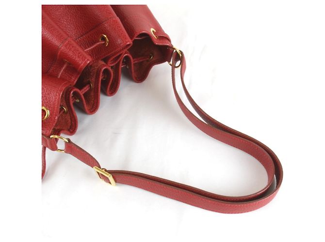 Hermès Borsa a Spalla Hermes Market GM Rosso - vista 10