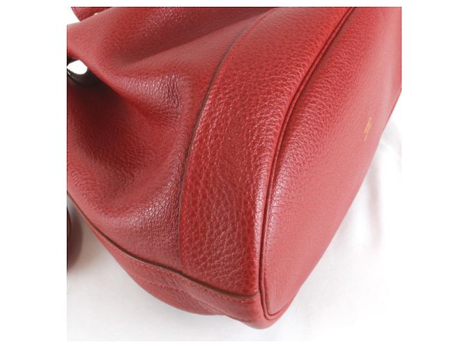 Hermès Borsa a Spalla Hermes Market GM Rosso - vista 4