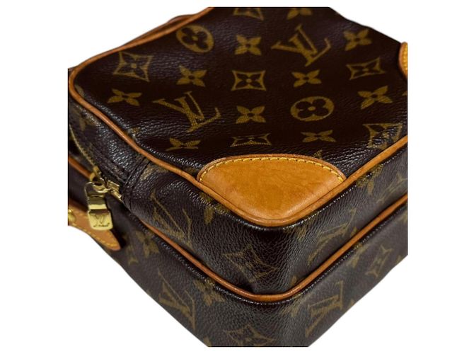 Louis Vuitton Amazon Monogram Schultertasche Braun - Ansicht 7