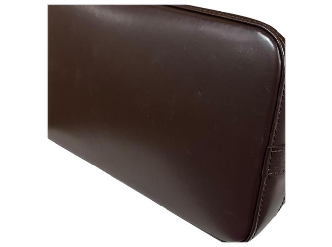 Borsa Louis Vuitton Alma Damier Marrone - vista 10