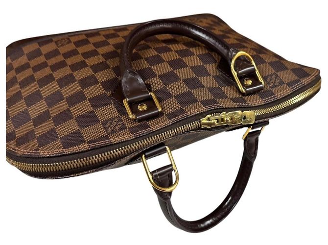 Borsa Louis Vuitton Alma Damier Marrone - vista 12