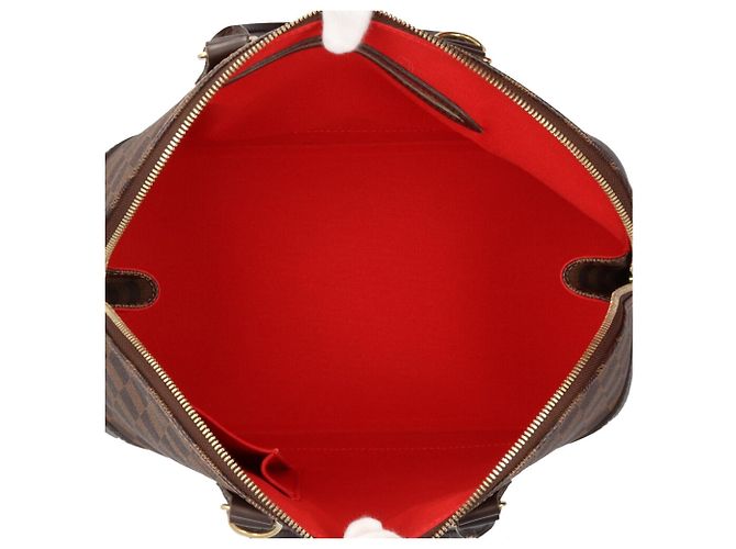 Borsa Louis Vuitton Alma Damier Marrone - vista 6