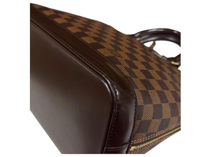 Borsa Louis Vuitton Alma Damier Marrone - vista 8
