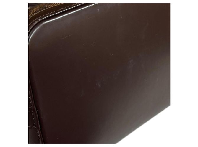 Borsa Louis Vuitton Alma Damier Marrone - vista 9