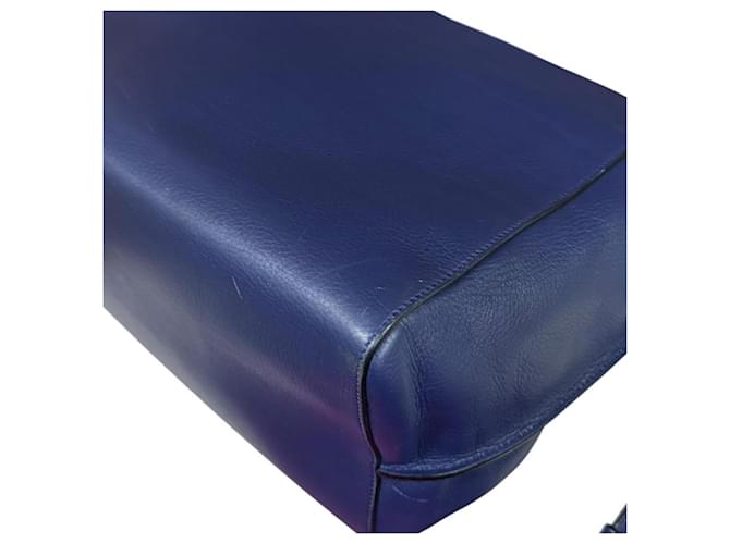 Borsa a tracolla Anton Loewe Blu navy - vista 12