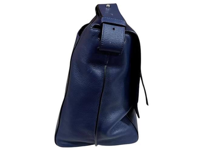 Borsa a tracolla Anton Loewe Blu navy - vista 4