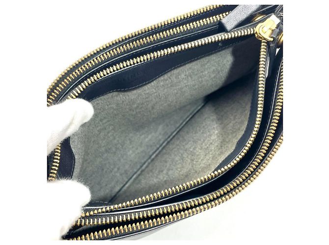Céline Borsa a Spalla Celine Trio Large Nero - vista 5