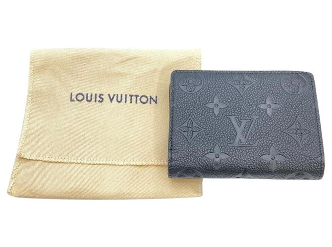 Louis Vuitton Portefeuille Claire Bi-fold Portemonnaie Schwarz Monogramm - Ansicht 9
