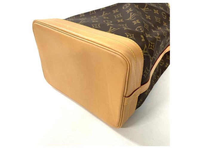 Borsa a Spalla Louis Vuitton Noe Marrone Monogramma - vista 3