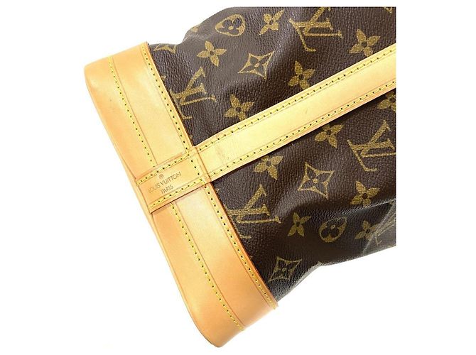 Borsa a Spalla Louis Vuitton Noe Marrone Monogramma - vista 4