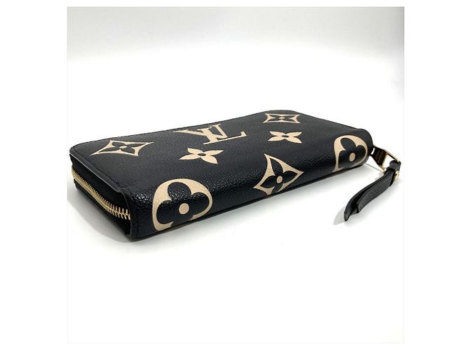 Louis Vuitton Zippy Wallet Long Monogram Empreinte Schwarz Mehrfarben Monogramm - Ansicht 3