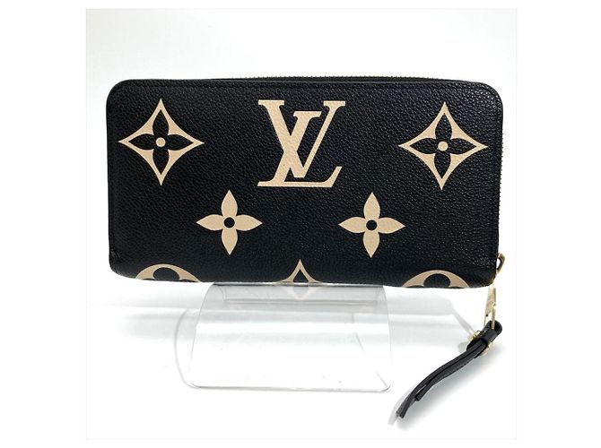 Louis Vuitton Zippy Wallet Long Monogram Empreinte Schwarz Mehrfarben Monogramm - Ansicht 4