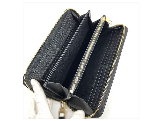 Louis Vuitton Zippy Wallet Long Monogram Empreinte Schwarz Mehrfarben Monogramm - Ansicht 5