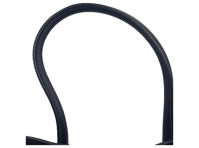 Borsa Tote in pelle nera Prada Nero - vista 9