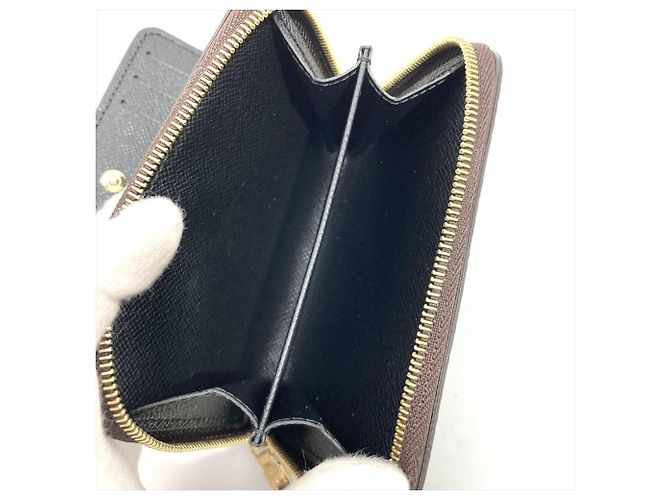 Louis Vuitton Portefeuille Lou Cartera Bi-fold Castaño Monograma - vista 8