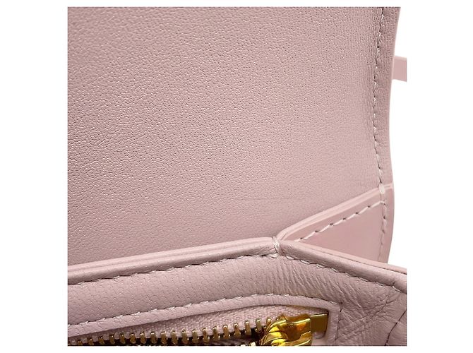 Céline Borsa a tracolla Celine Teen Triomphe in pelle Rosa - vista 11