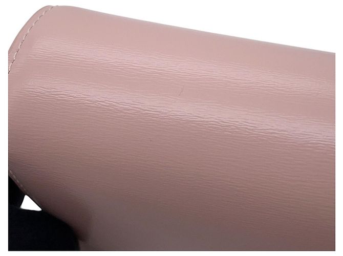 Céline Borsa a tracolla Celine Teen Triomphe in pelle Rosa - vista 13